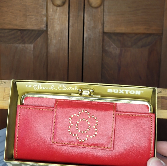 Buxton Coral Women's Clutch Wallet - Picture 17 of 17